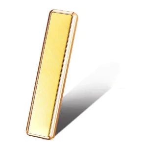 USB Rechargeable Electric Lighter - Slim Metal Design (One)